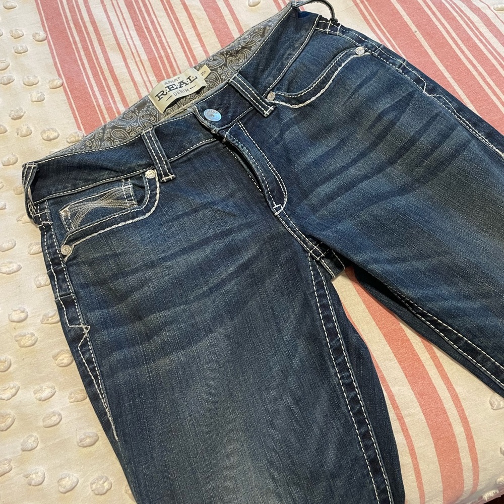 Womens Ariat Mid-Rise Straight 30”